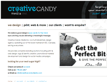 Tablet Screenshot of creativecandymedia.com